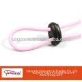 Pink elastic rope with buckle